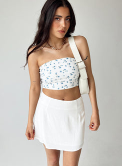 product Selby Mini Skirt White Petite Princess Polly  Mini Skirts 