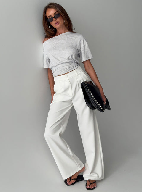 Archer Pants White Tall