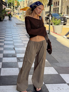 Lunea Concealed Waistband Cargo Pants Charcoal