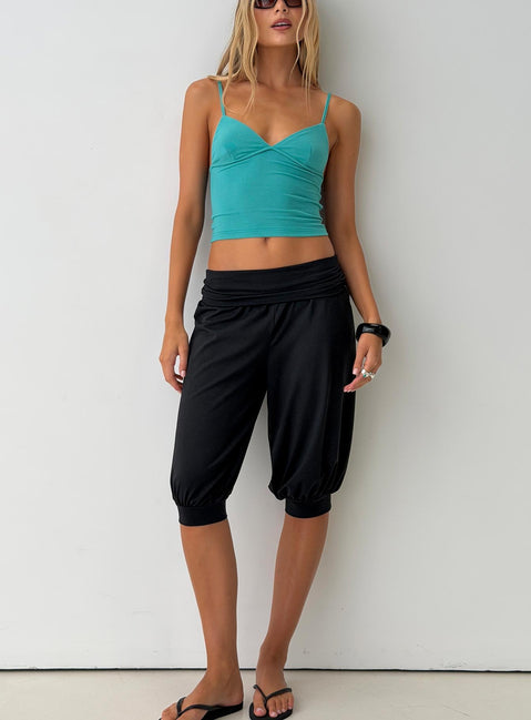 Klauria 3/4 Balloon Pants Black