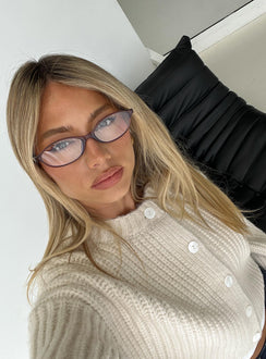 Life Begins Blue Light Glasses Light Brown