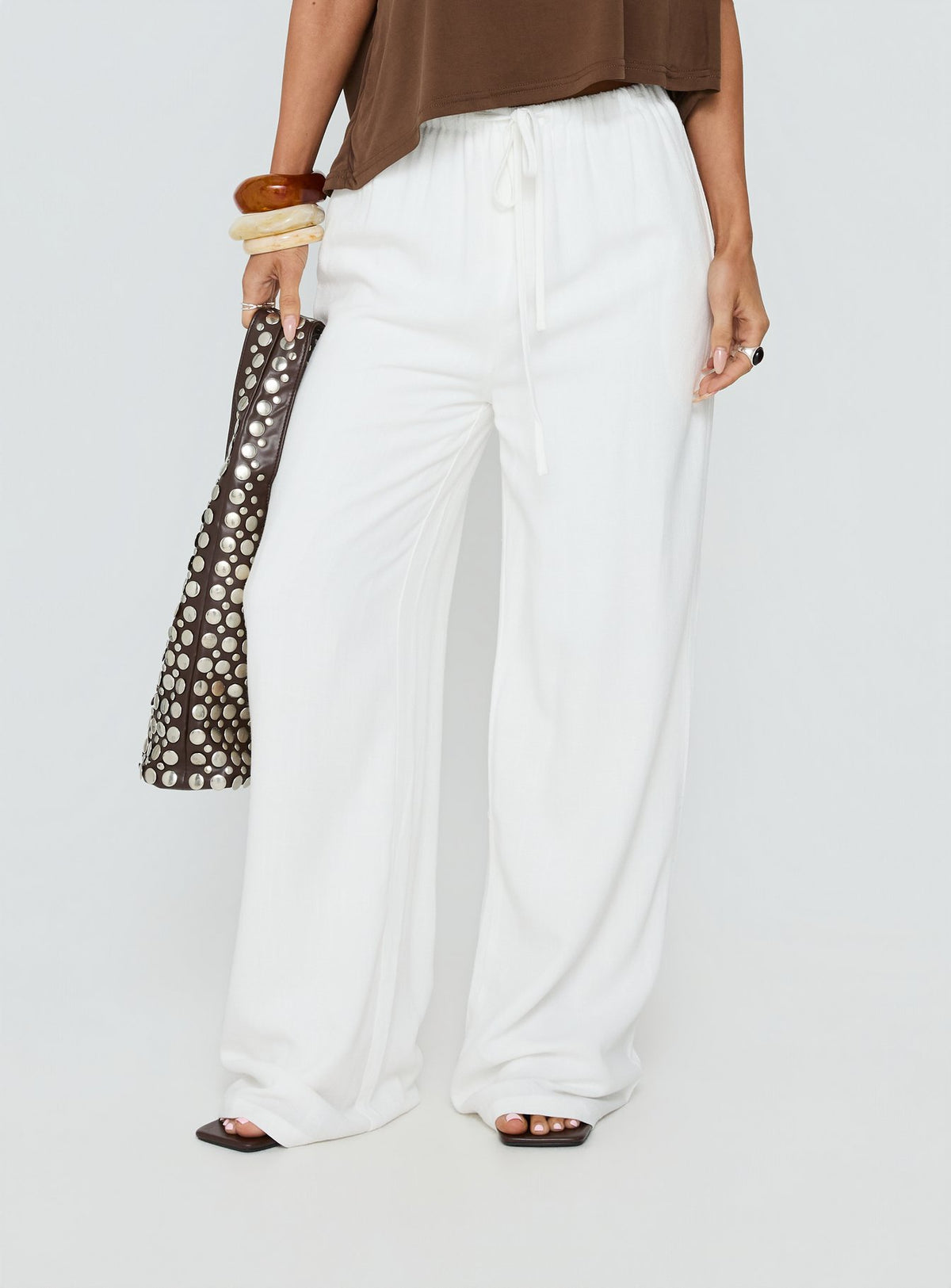 Parklea Pants White Petite