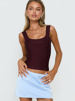 Jourdan Bandage Top Plum