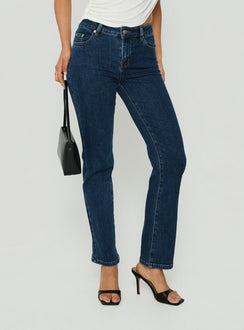 Crafted to feature the Harpor Mid Rise Slim Skinny Jean Mid Blue Wash womens-jeans with belt product Princess Polly