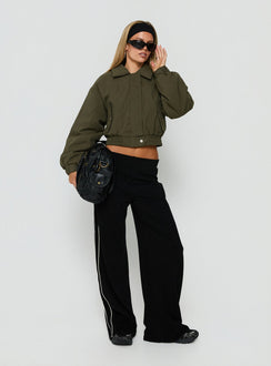 Outtake Utility Bomber Jacket Khaki