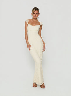 Beacall Maxi Dress Lemon