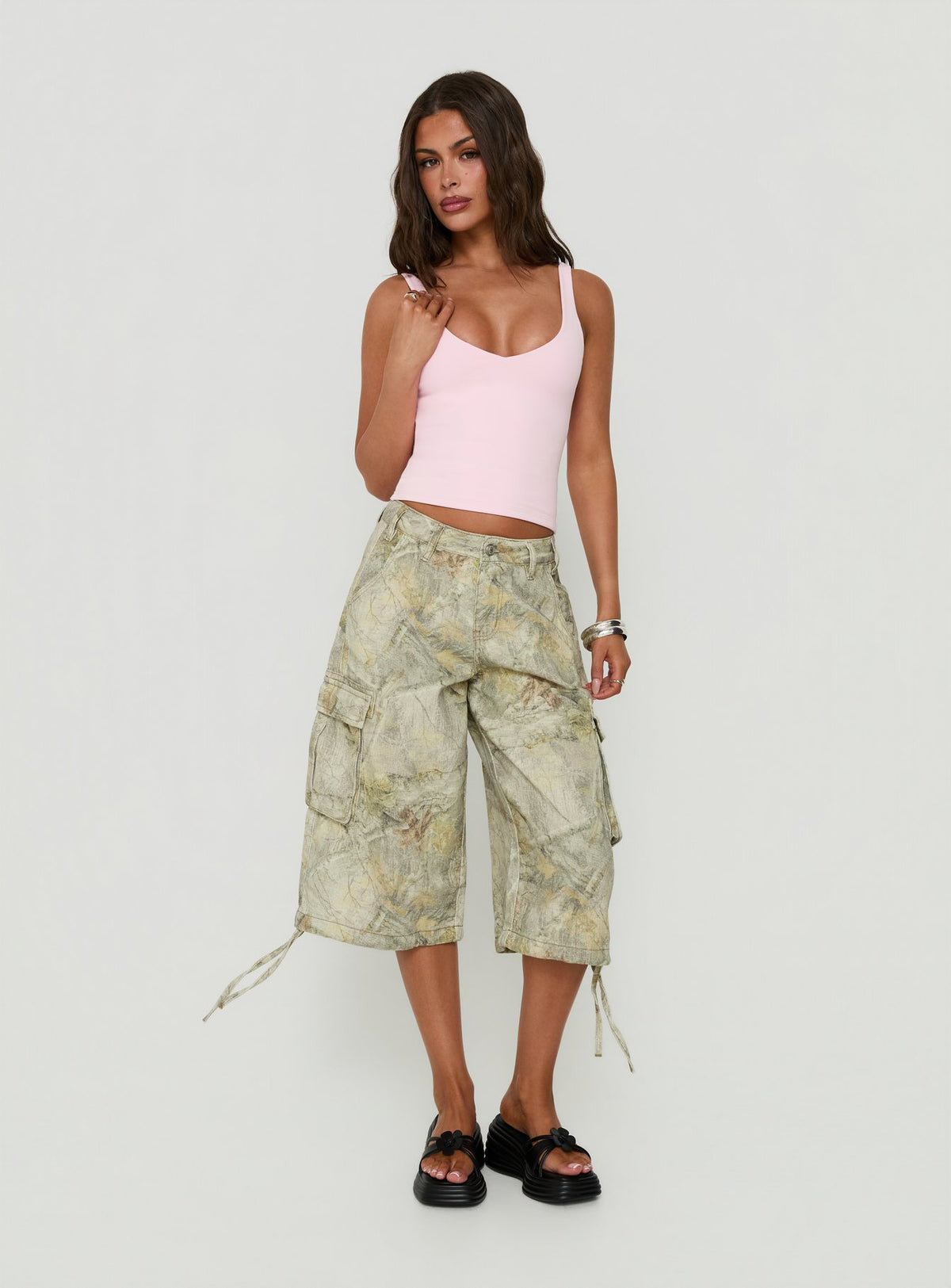 Hudsen Longline Cargo Shorts Realtree Camo