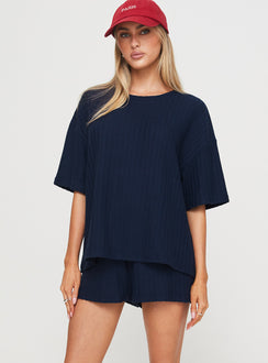 Cammie Knit Set Navy