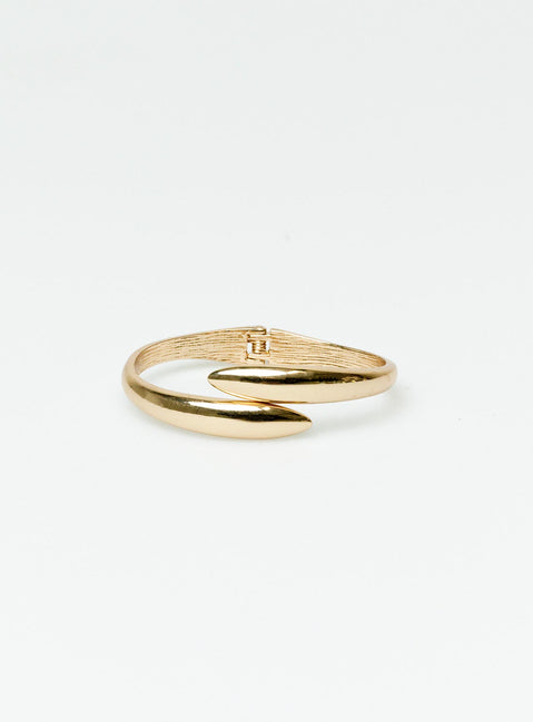 Cuff Gold toned Slip on style