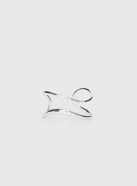 Secret To Love Cuff Silver