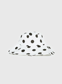 Leina Hat Cream Polka