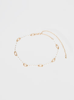 Believe It Chain Belt Gold