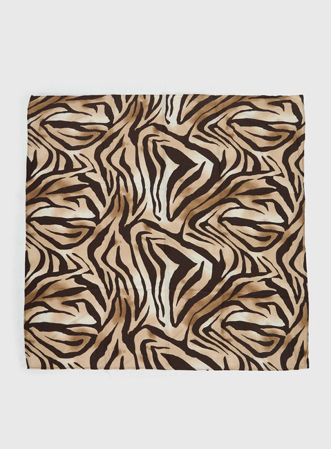 Wanna Be Mine Scarf Tiger