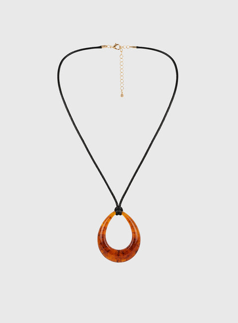 Shaylan Necklace Black