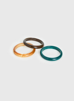 Attlee Resin Cuff Pack Green Multi