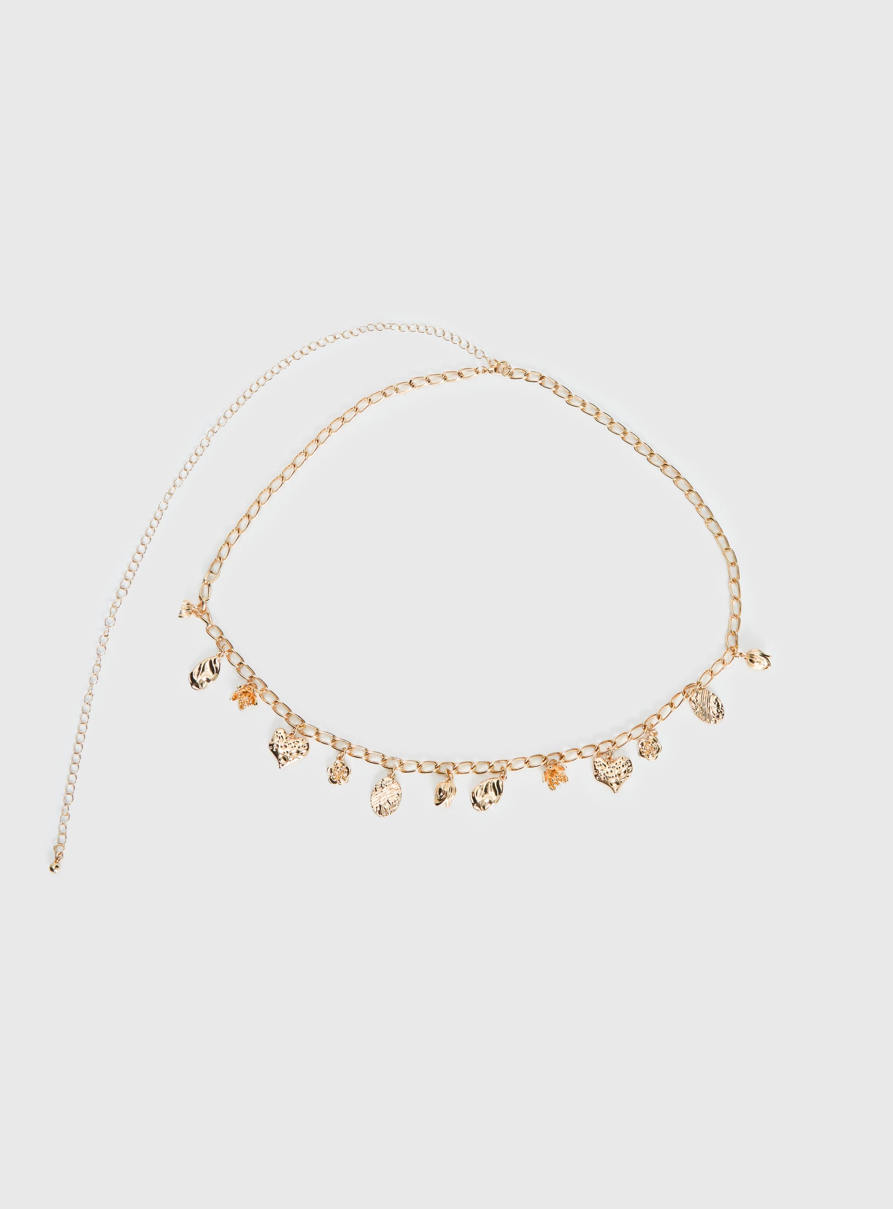 Vibe Check Chain Belt Gold