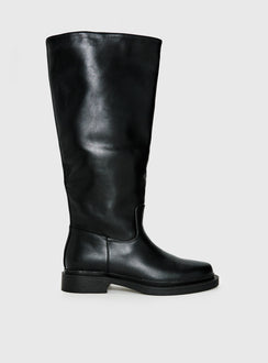 Lishaa Knee High Boots Black