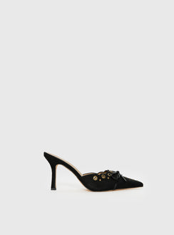 Charisma Pointed Toe Heels Black