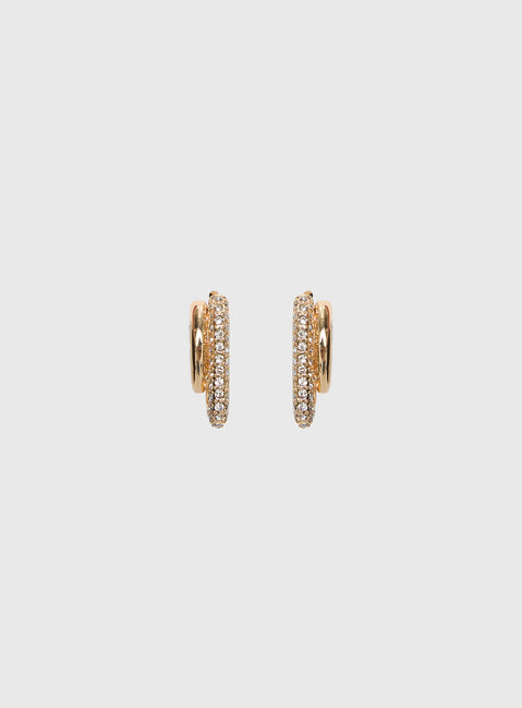 On Your Mind Earring Pack Gold