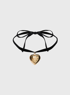 Meeks Necklace Black / Gold