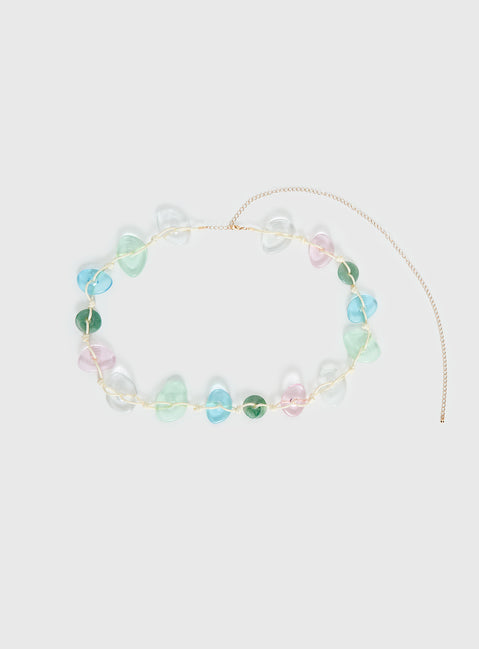 Summer Renaissance Acrylic Belt Multi
