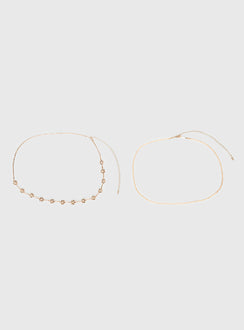 Solia Chain Belt Gold