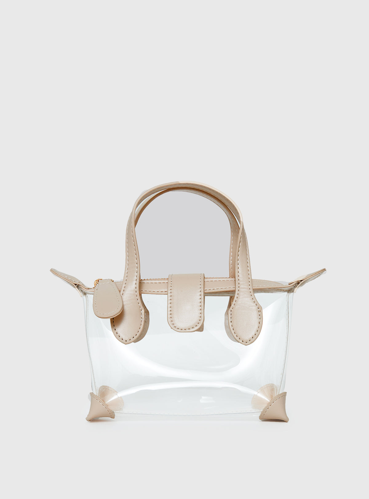 Elanna Clear Bag Clear / Beige