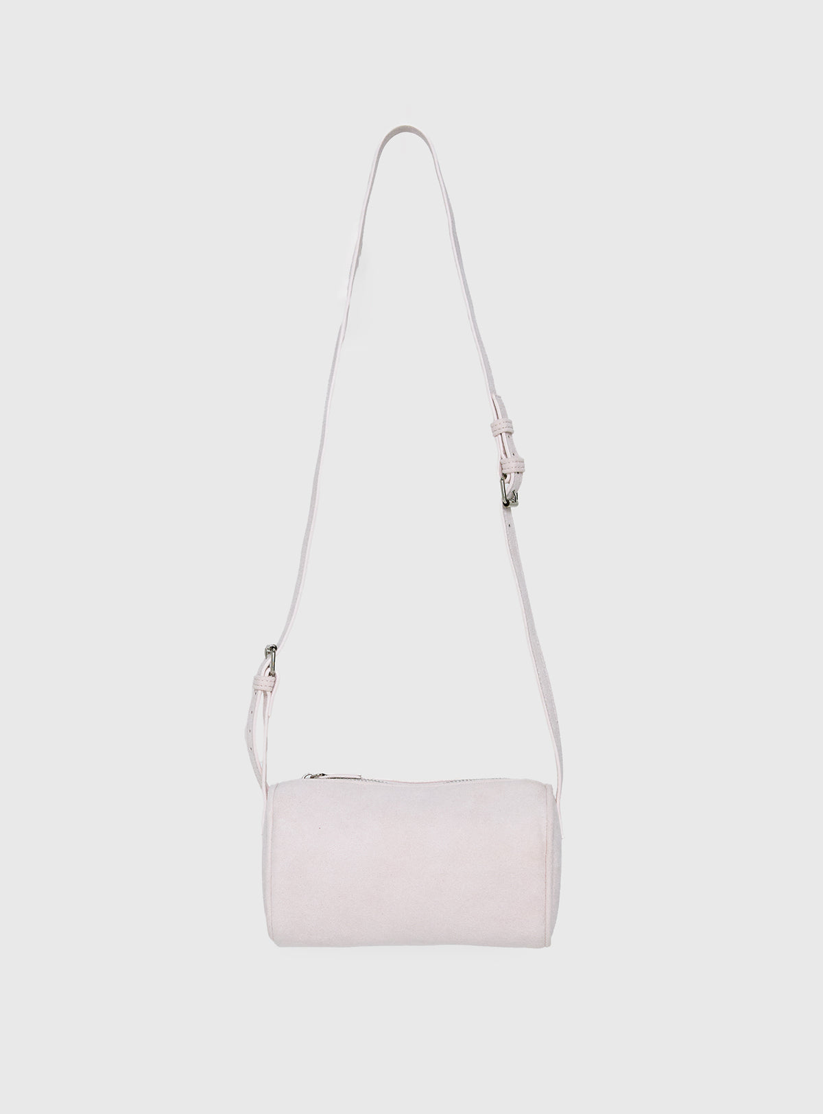 Ettalie Faux Suede Shoulder Bag Pink