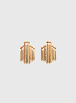 Lights Low Earrings Gold