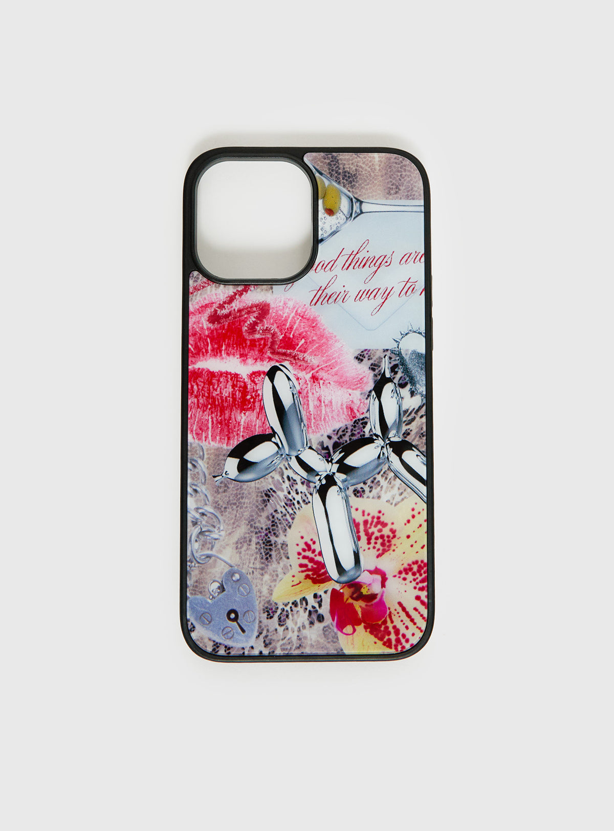Nottie iPhone Case Leopard Collage