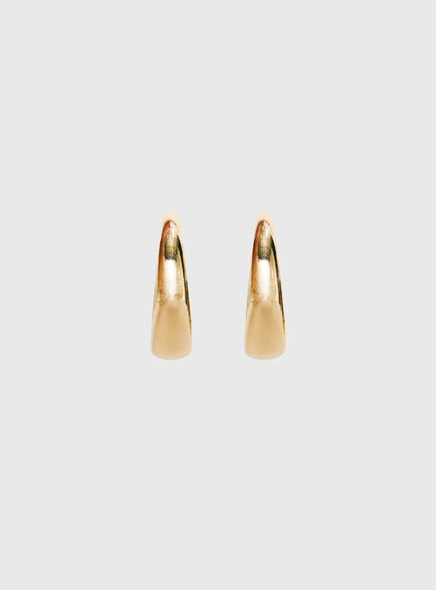 Raskin Hoop Earrings Gold