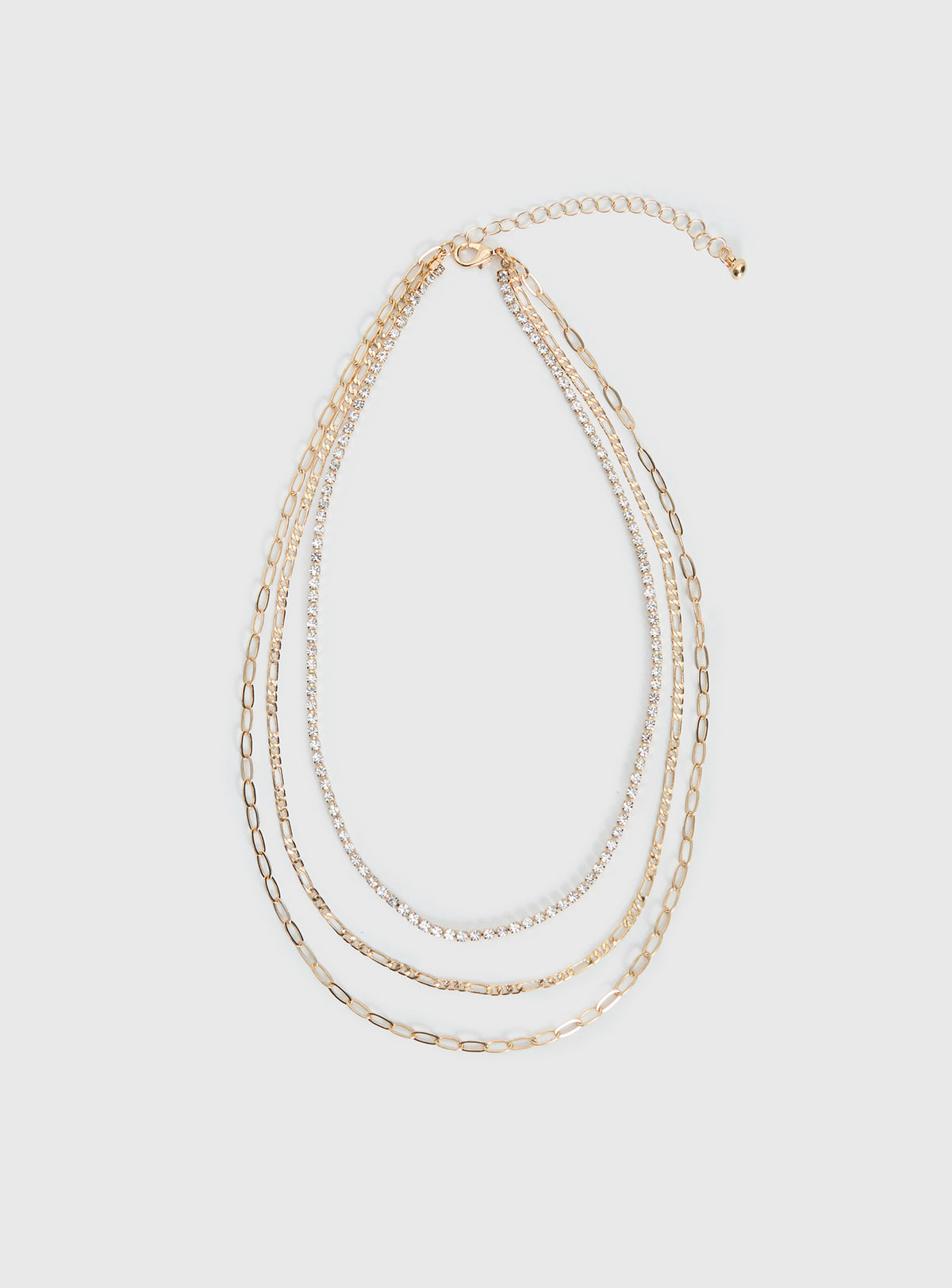 Gleaming Necklace Gold