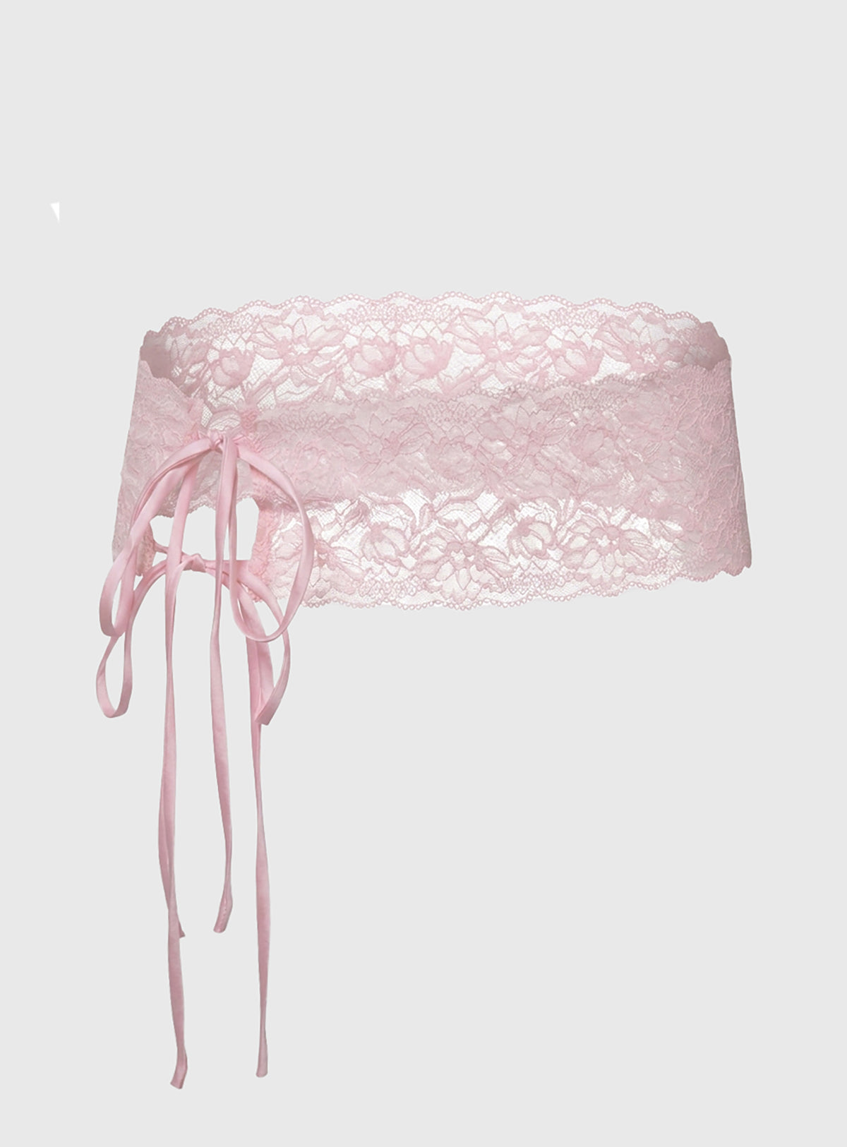Spin The Bottle Lace Belt Pink