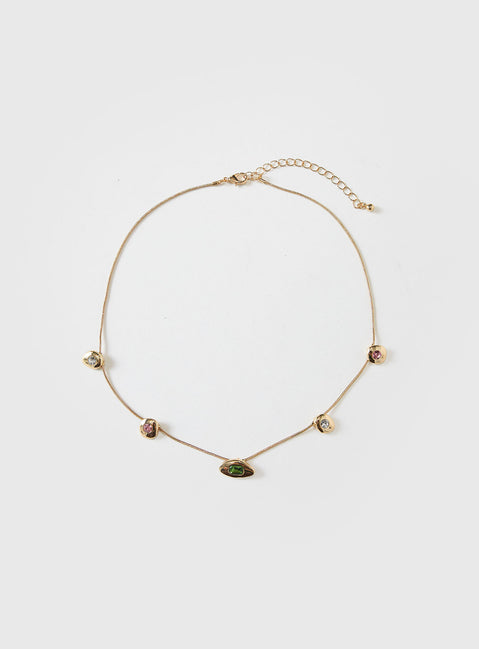 Endless Summers Necklace Gold