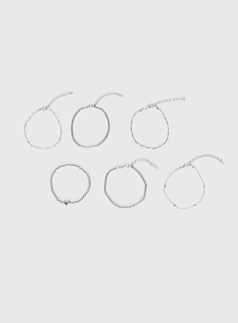 Elodia Bracelet Pack Silver