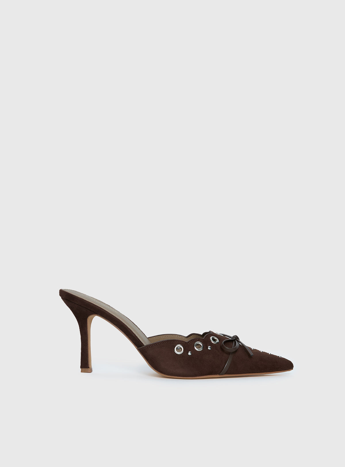 Charisma Pointed Toe Heels Brown