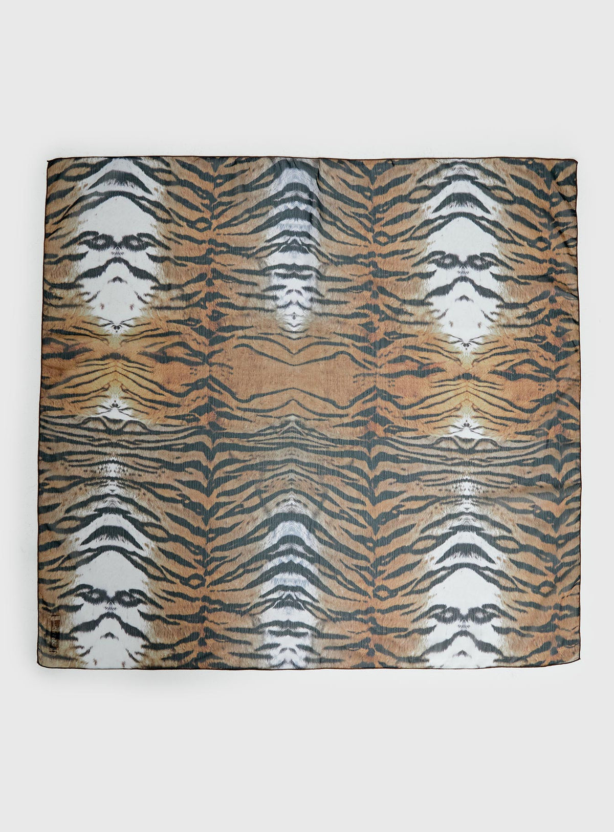 Nellie Chiffon Scarf Tiger
