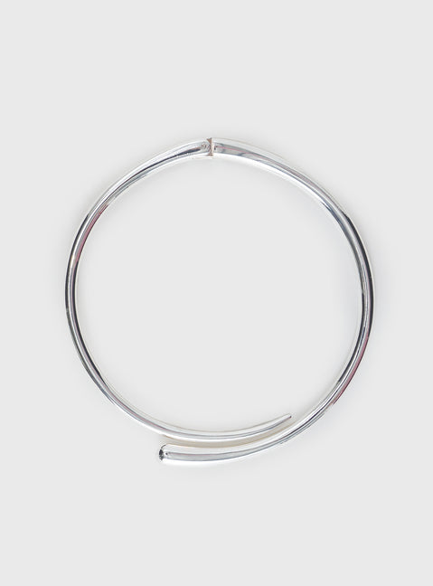 Feed The Fire Necklace Silver