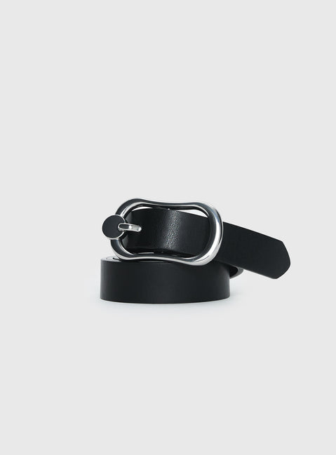Ashtin Belt Black / Silver