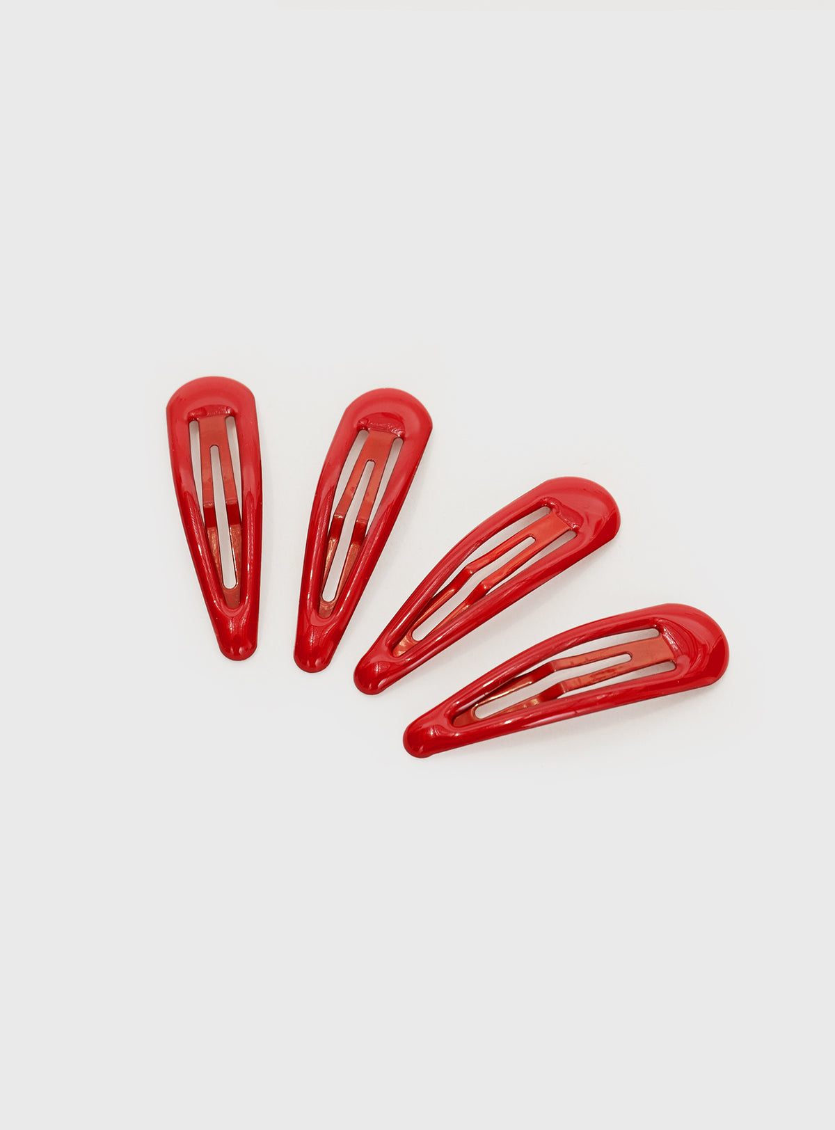 Hair clip pack Pack of 4, snap clip style