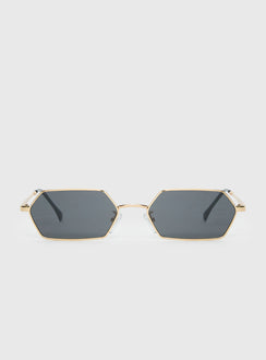 Coast To Coast Sunglasses Gold / Black