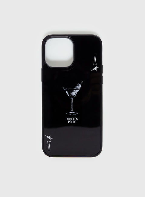 Alter Egos iPhone Case Black