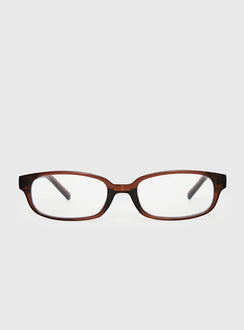 Kiss Of Chaos Blue Light Glasses Brown