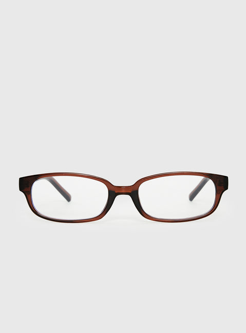 Kiss Of Chaos Blue Light Glasses Brown