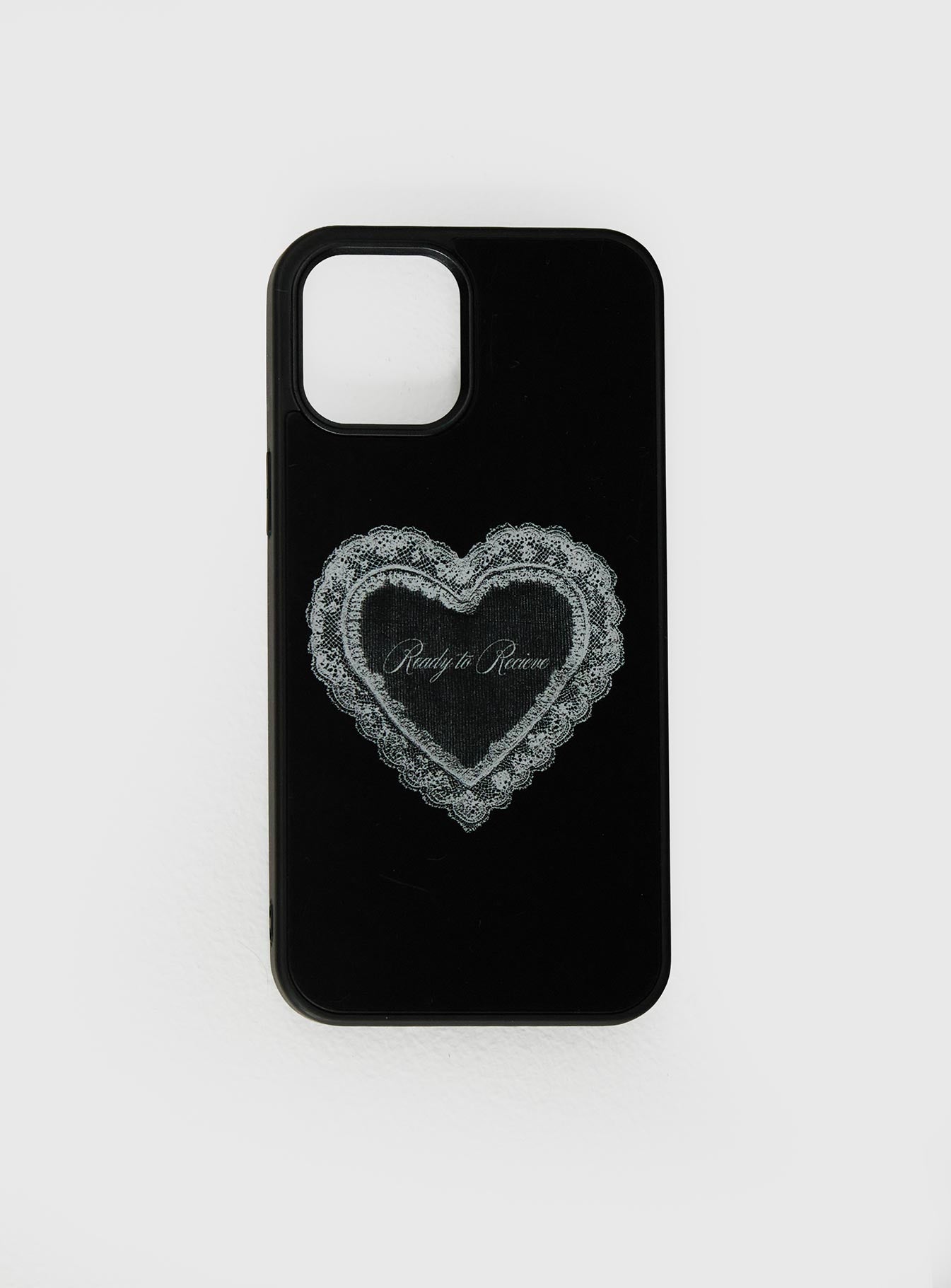Ready To Receive iPhone Case Black