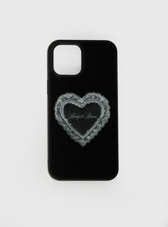 Ready To Receive iPhone Case Black