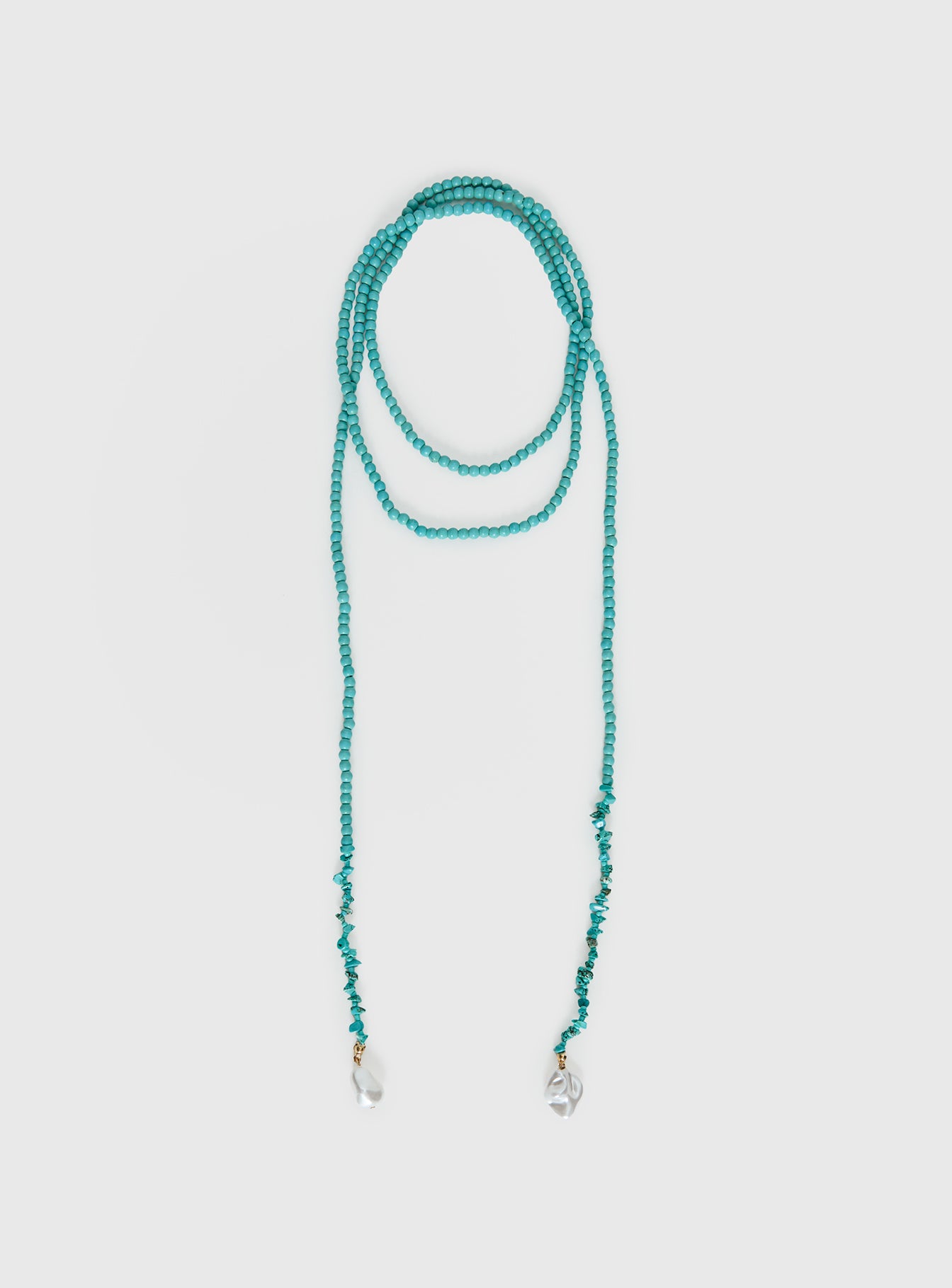Evadnie Layered Necklace Turquoise
