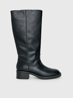 Madisson Knee High Boots Black