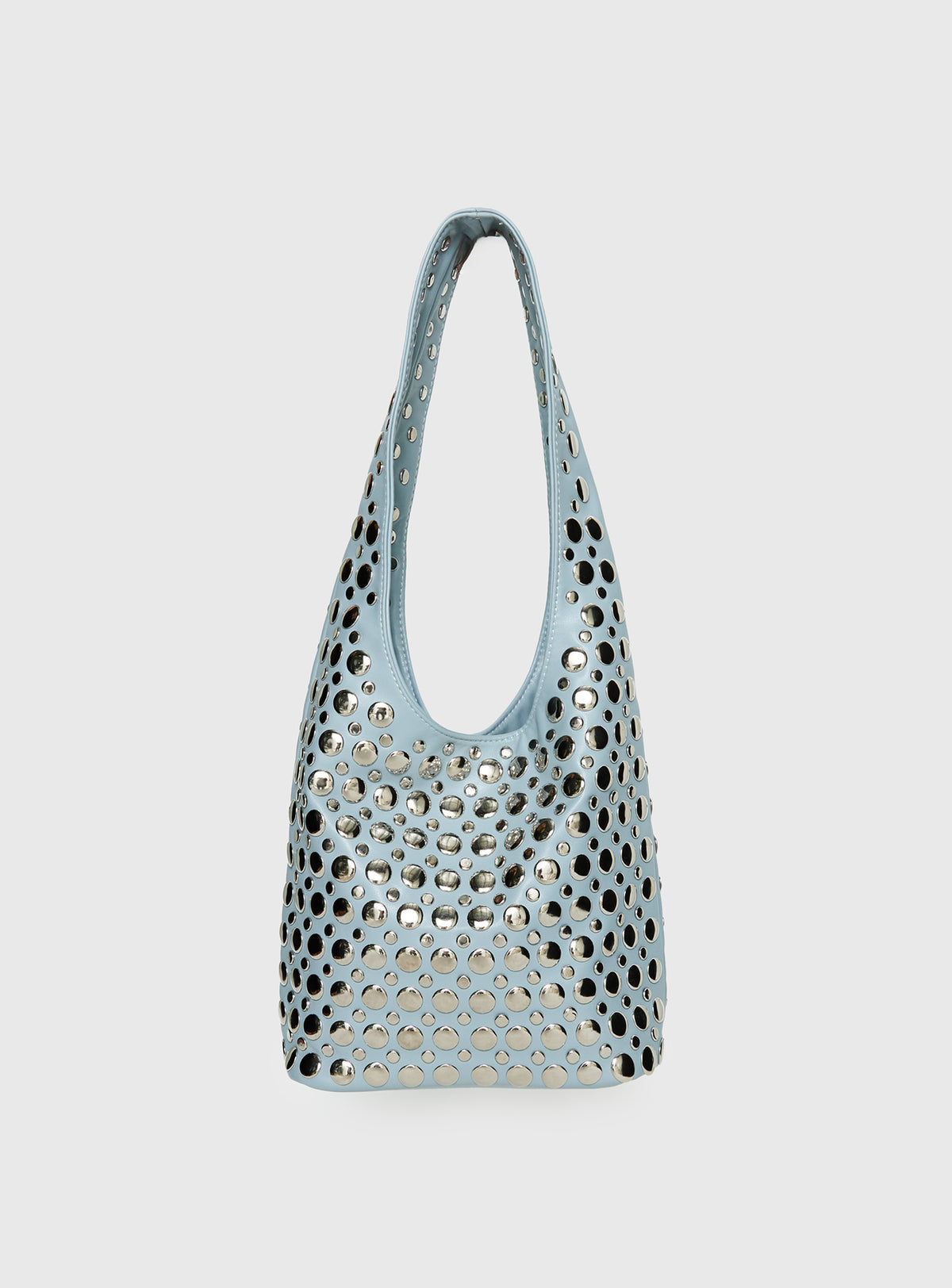 In The Crowd Shoulder Bag Blue / Silver
