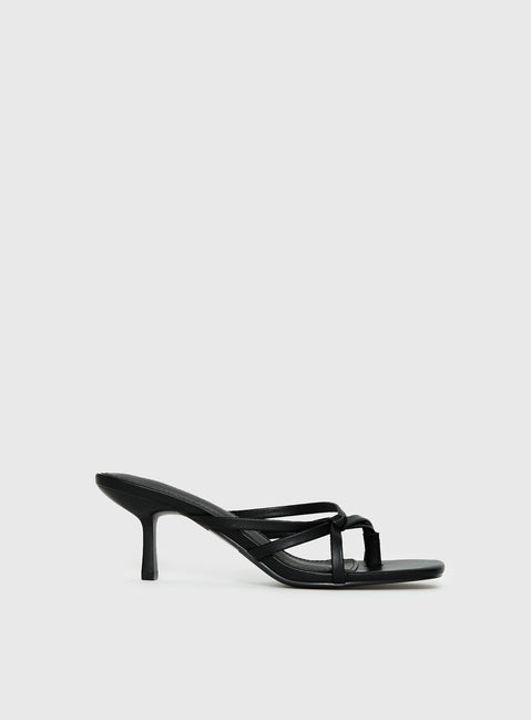 Goalie Heels Black